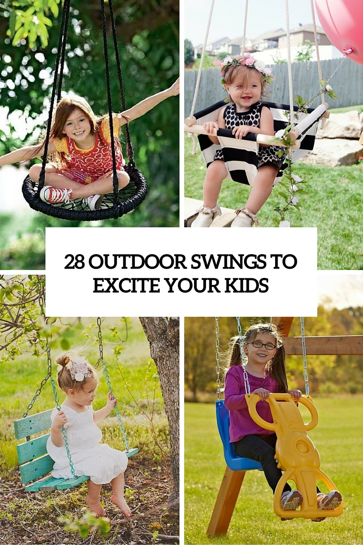 28 outdoor swings to excite your kids cover