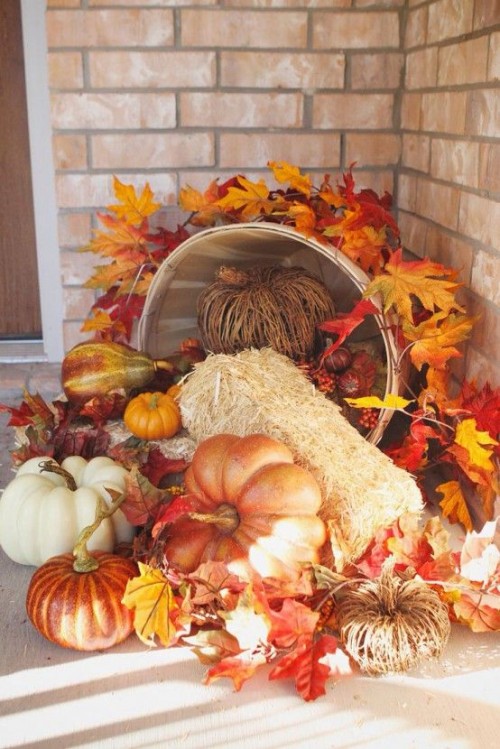 Cozy Rustic Outdoor Decor Ideas For Thanksgiving