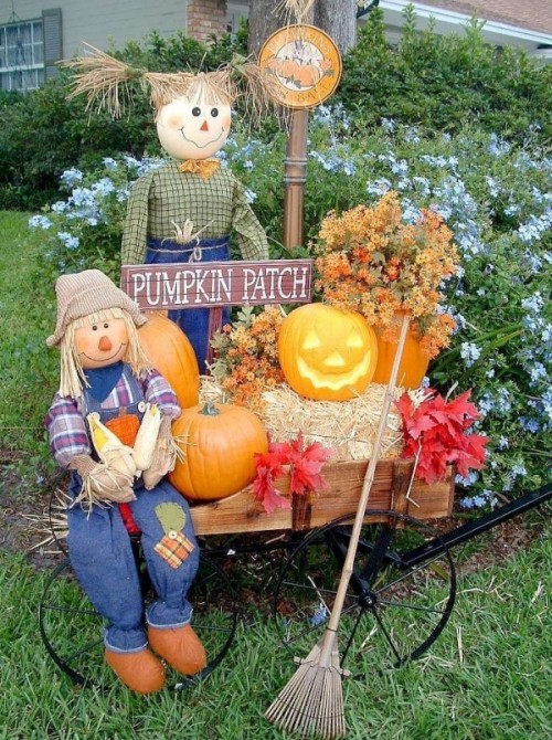 Cool And Spooky Halloween Garden Décor Ideas