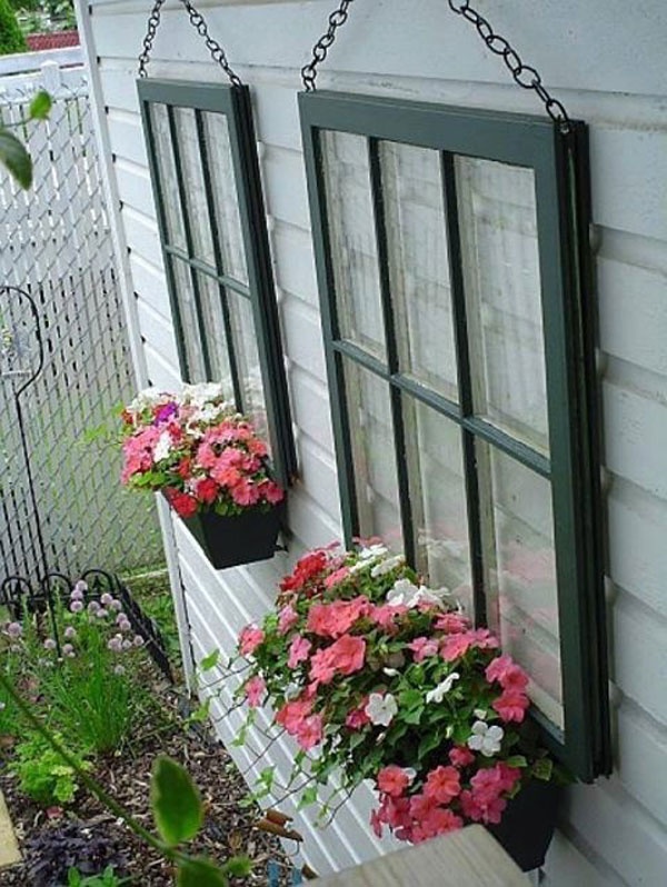 15 Excellent DIY Backyard Decoration & Outside Redecorating Plans 1 Window for flower boxes