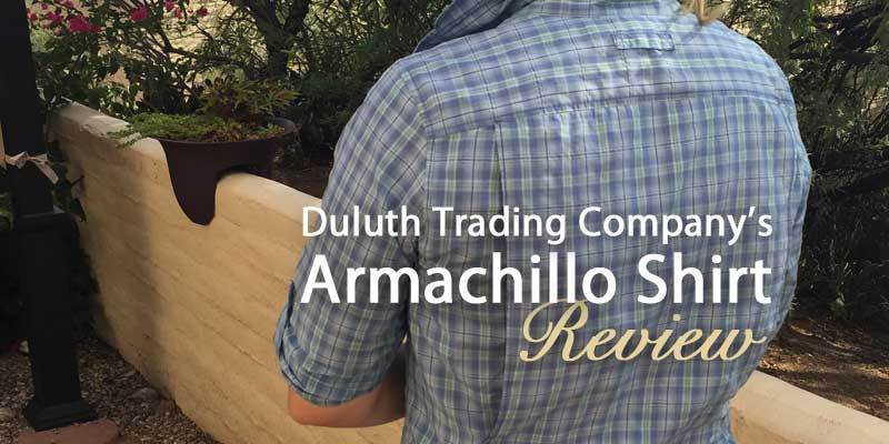 Duluth Trading Company's Armachillo shirt review