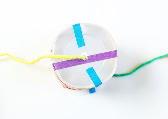 Make a DIY toy, the classic Cup & Ball Game, using a few household items!