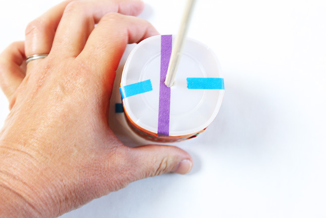 Make a DIY toy, the classic Cup & Ball Game, using a few household items!