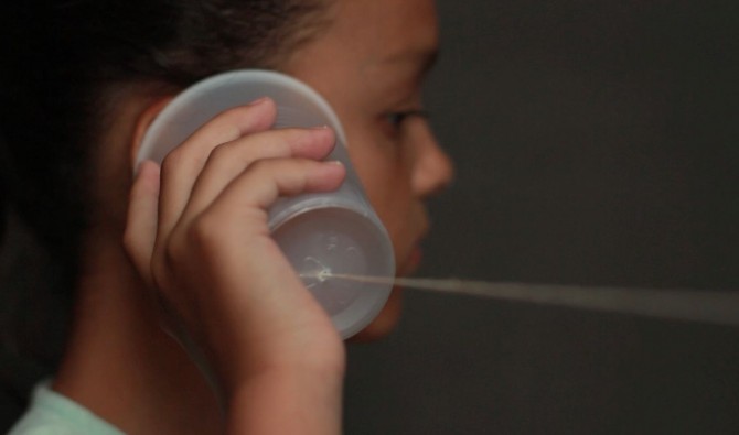 Plastic Cup Phone