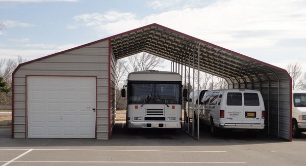 RV carports and shelters RV covers RV carport with storage