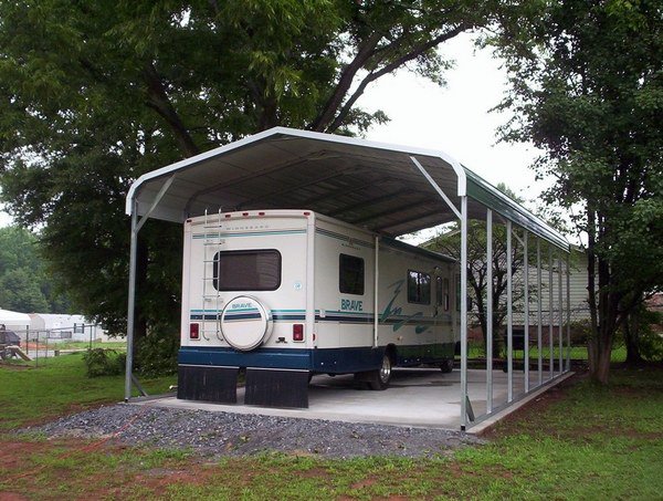RV carports and shelters RV covers 