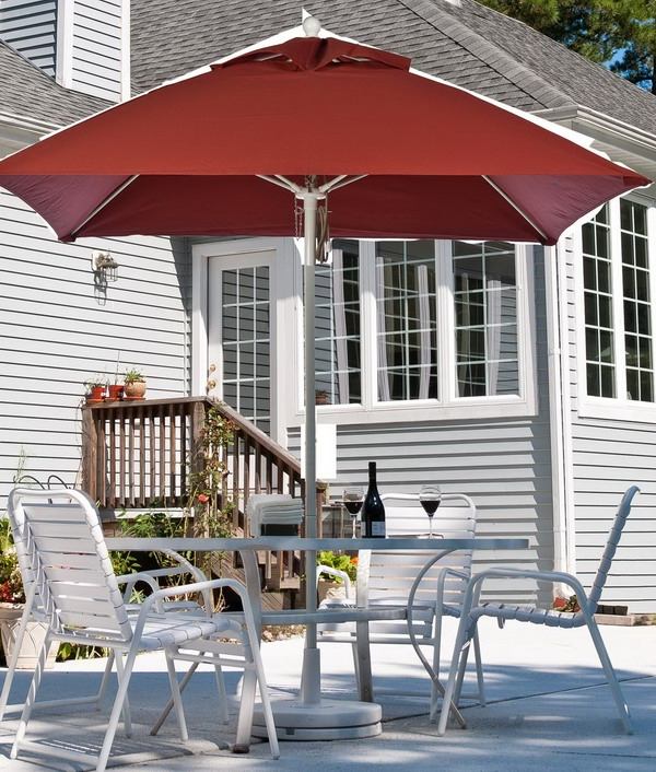 Square wind resistant umbrella patio umbrellas ideas outdoor sun shades