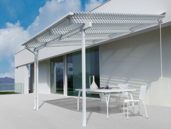 aluminum pergola ideas patio design white garden furniture
