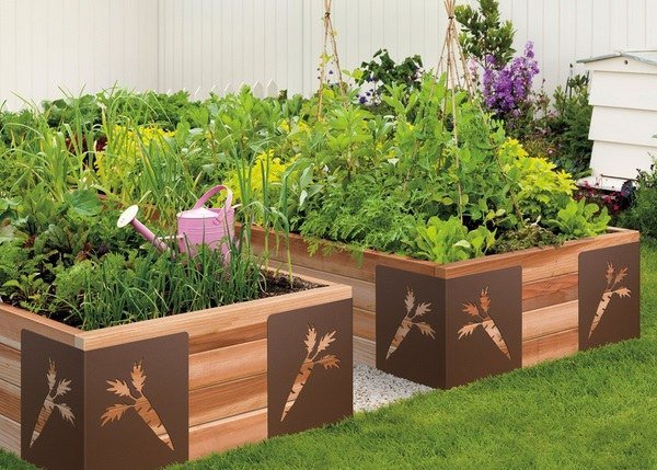 creative garden design raised vegetable garden home garden ideas