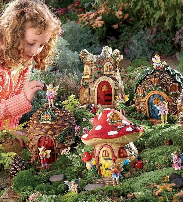 fairy garden plans fairy garden village houses DIY fairy garden