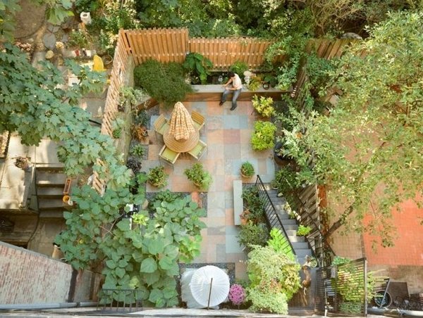 how to design a small garden tips ideas floor tiles trees