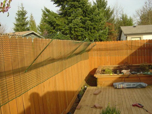 how to instal cat fence on existing garden fence tips ideas