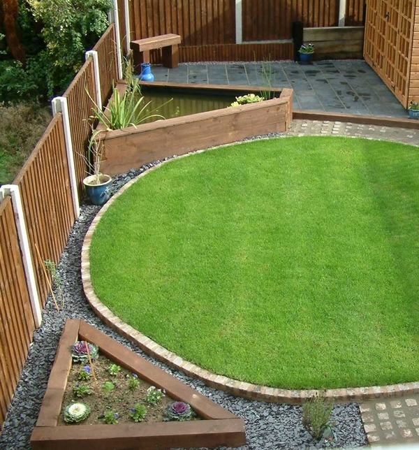 landscaping with railway sleepers small garden design ideas 