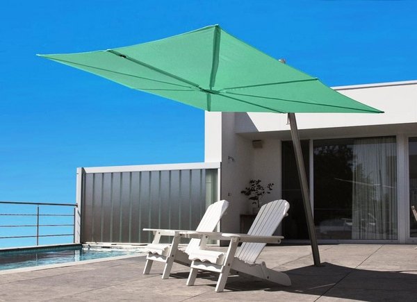 modern large rectangular outdoor umbrellas design ideas