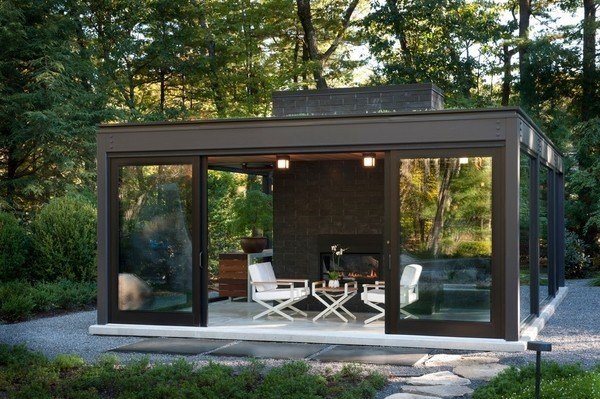modern patio design garden sheds garden rooms ideas 