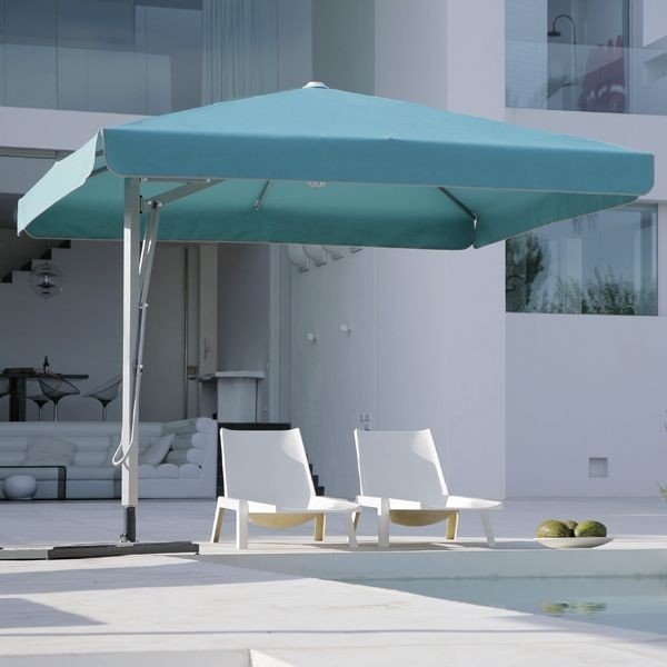 outdoor umbrellas off set umbrella blue rectangular canopy