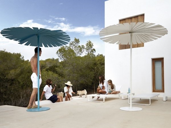 patio sun protection ideas modern umbrella design outdoor umbrellas ideas