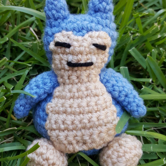 pokemon go crochet snorlax