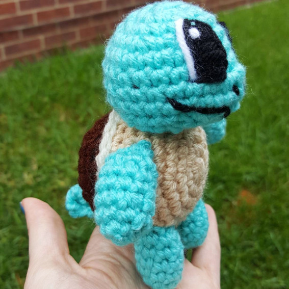 pokemon go crochet squirtle