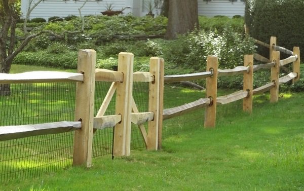 post and rail fencing deer fence ideas garden fence ideas