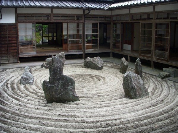 rock garden landscape Zen garden design Japanese garden 