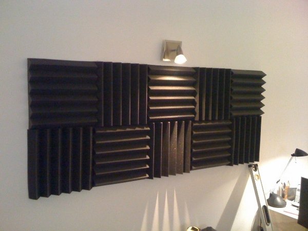 soundproof garden studio design acoustic foam panels