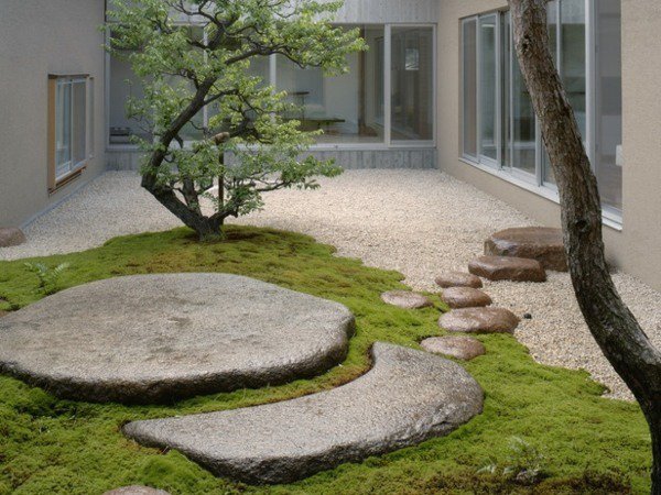 stone path japanese garden design ideas patio garden landscaping