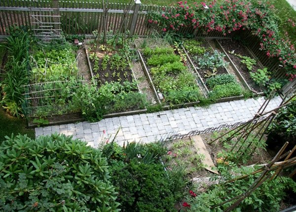 vegetable garden ideas small garden plans garden path