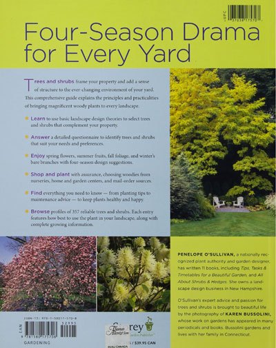 The Homeowner's Complete Tree & Shrub Handbook - back cover